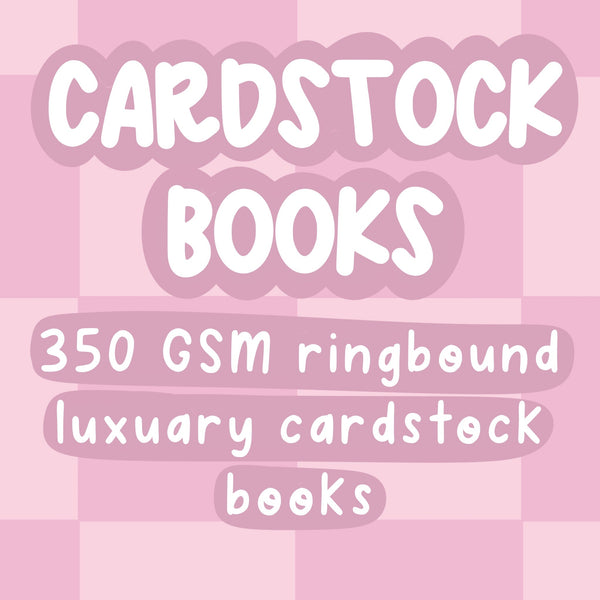 Cardstock Books!