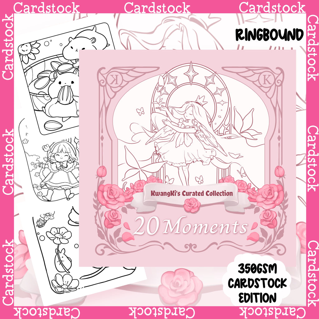 Best of KwangKi Colouring Book | 20 Pages | 350gsm Cardstock