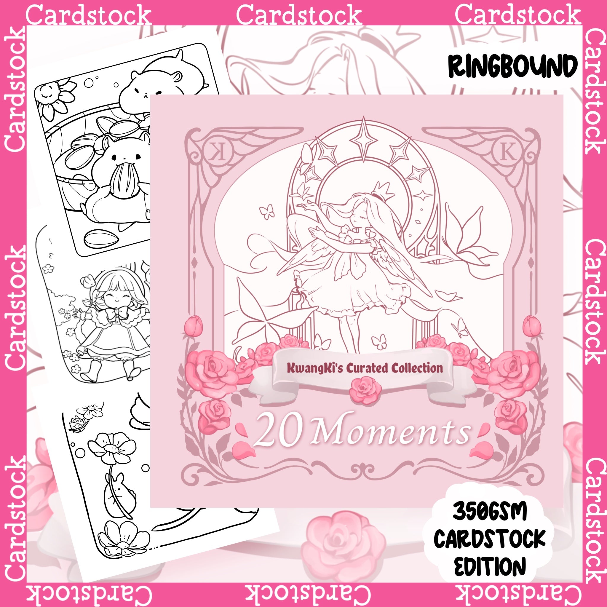 Best of KwangKi Colouring Book | 20 Pages | 350gsm Cardstock