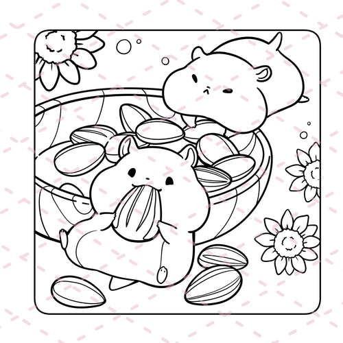 Best of KwangKi Colouring Book | 20 Pages | 350gsm Cardstock