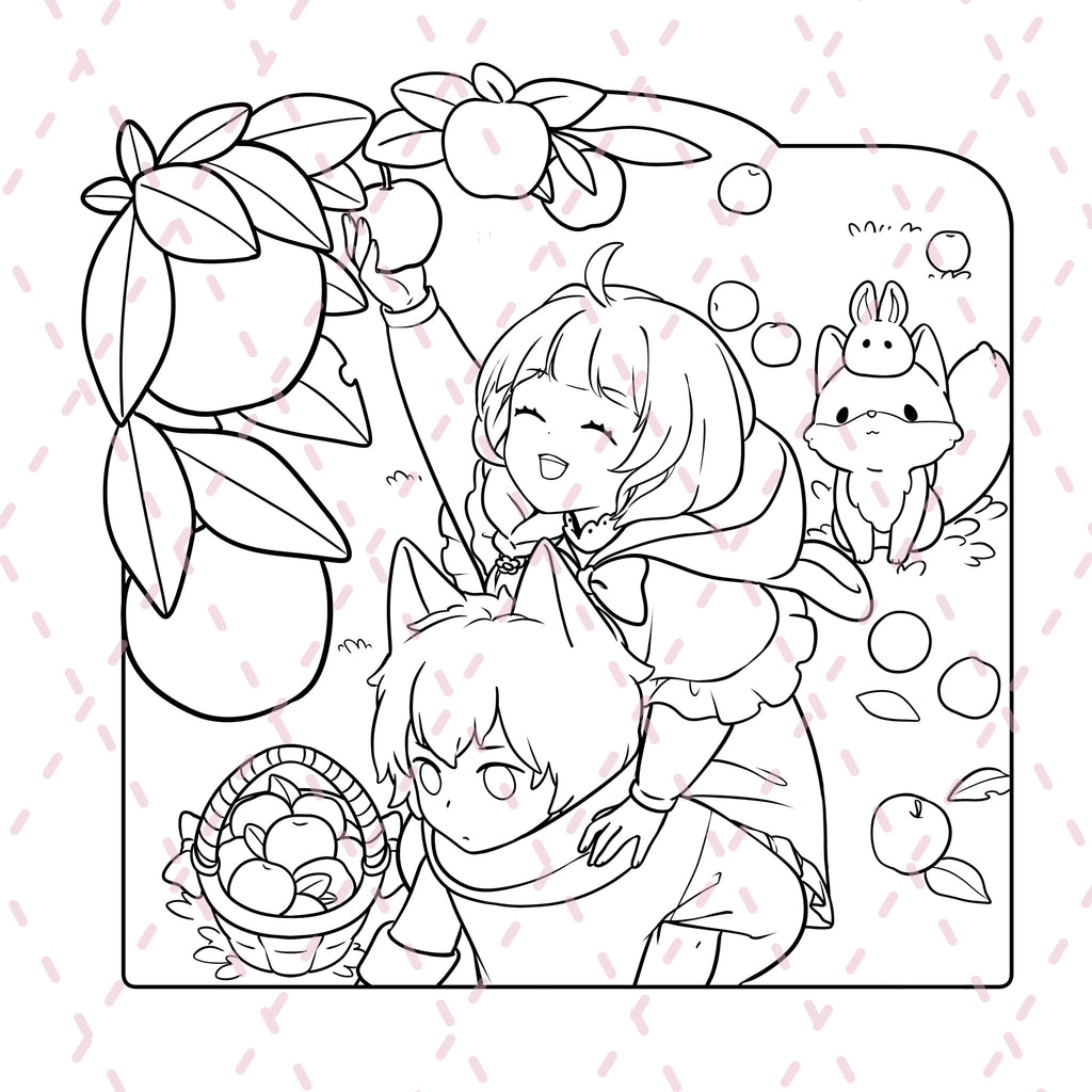 Sweet Days Colouring Book | 37 Colouring Pages with 5 Additional 350gsm Cardstock Images