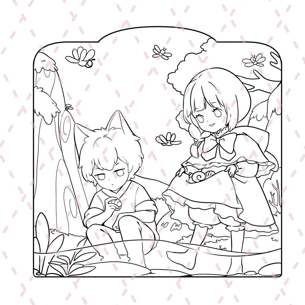 Sweet Days Colouring Book | 37 Colouring Pages with 5 Additional 350gsm Cardstock Images