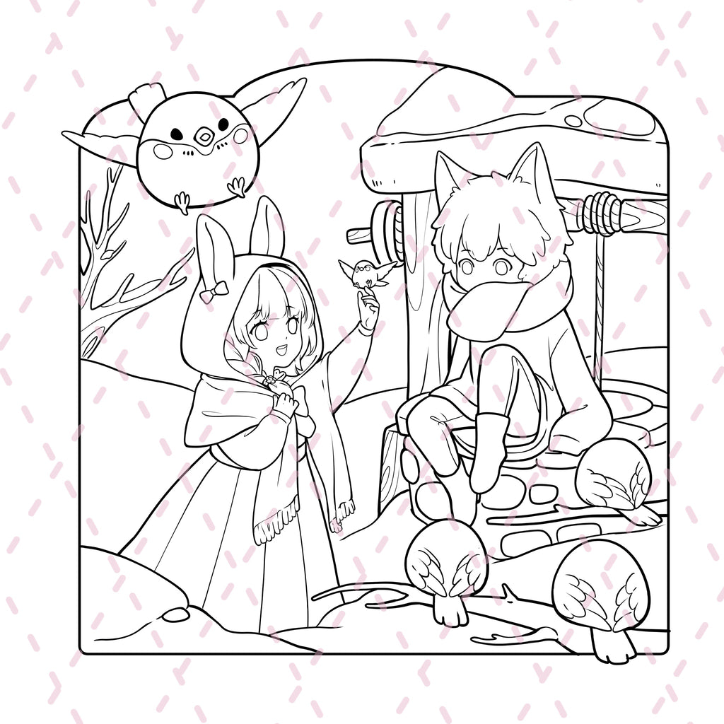 Sweet Days Colouring Book | 37 Colouring Pages with 5 Additional 350gsm Cardstock Images