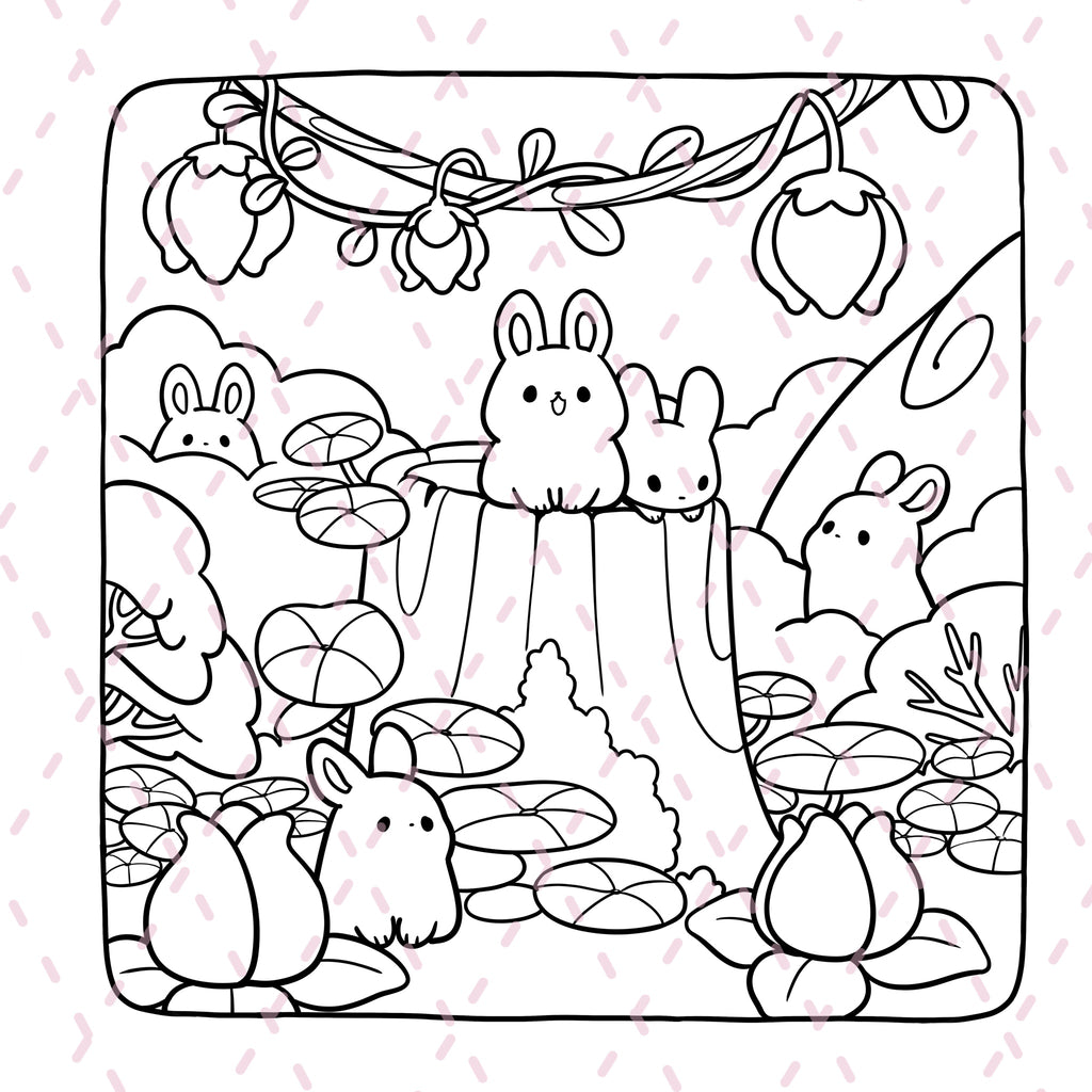 Bloom Colouring Book | 38 Colouring Pages with 5 Additional 350gsm Cardstock Images
