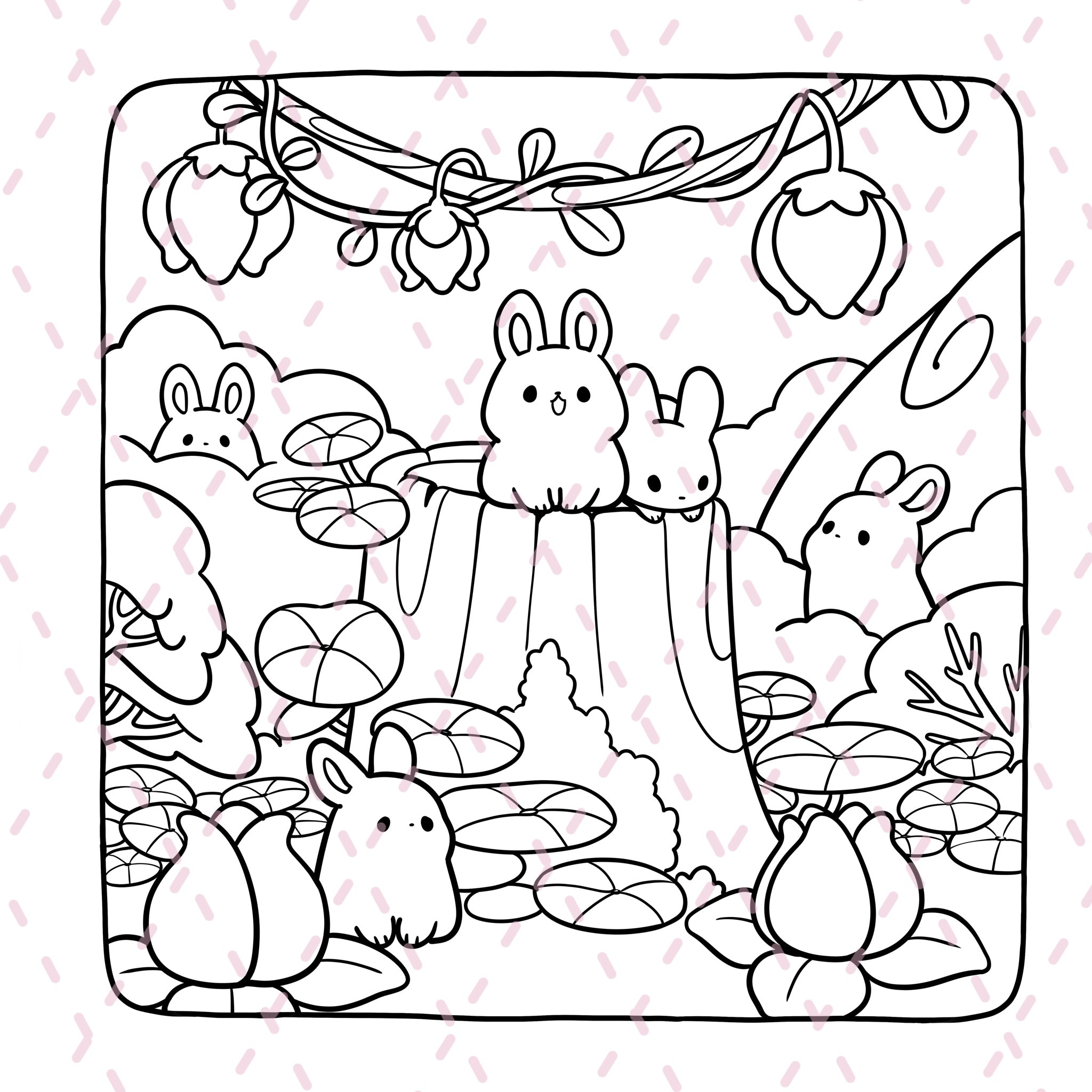 Bloom Colouring Book | 38 Colouring Pages with 5 Additional 350gsm Cardstock Images