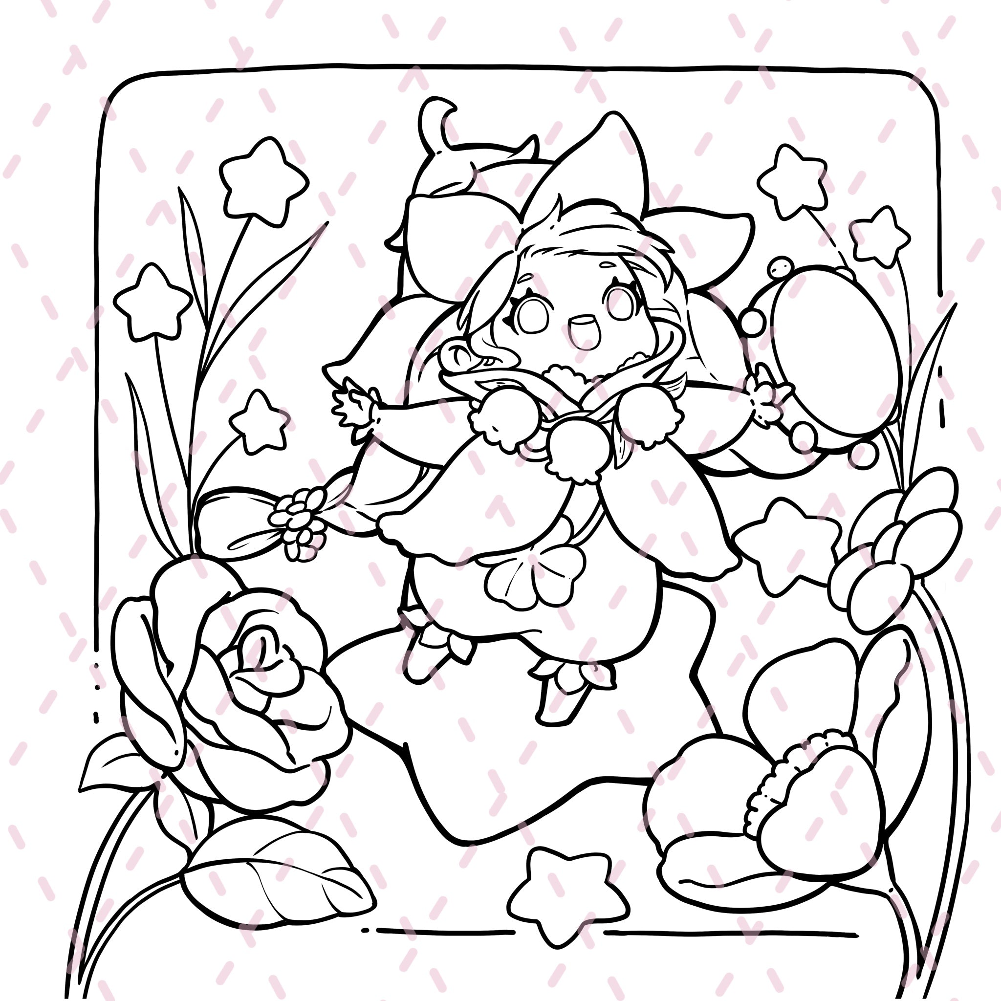 Bloom Colouring Book | 38 Colouring Pages with 5 Additional 350gsm Cardstock Images