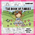 ColourEAK’s Book of Fairies Colouring Book | 20 Pages | 350gsm Cardstock | Ringbound | A4 Landscape Book