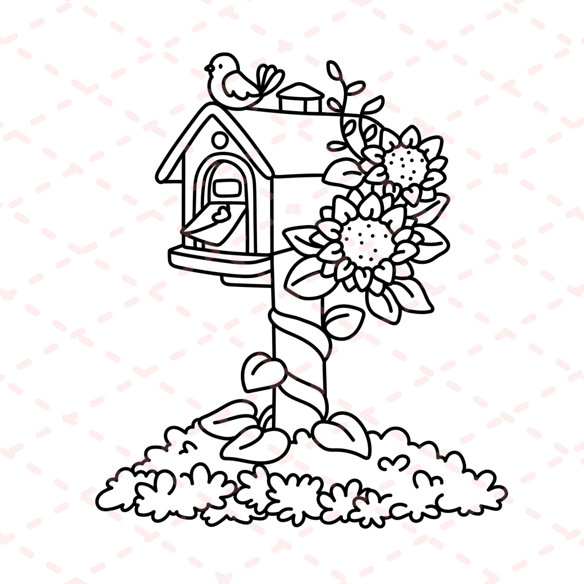 Cottage Treasures Bold Colouring Book | 50 Colouring Pages with 5 Additional 350gsm Cardstock Images