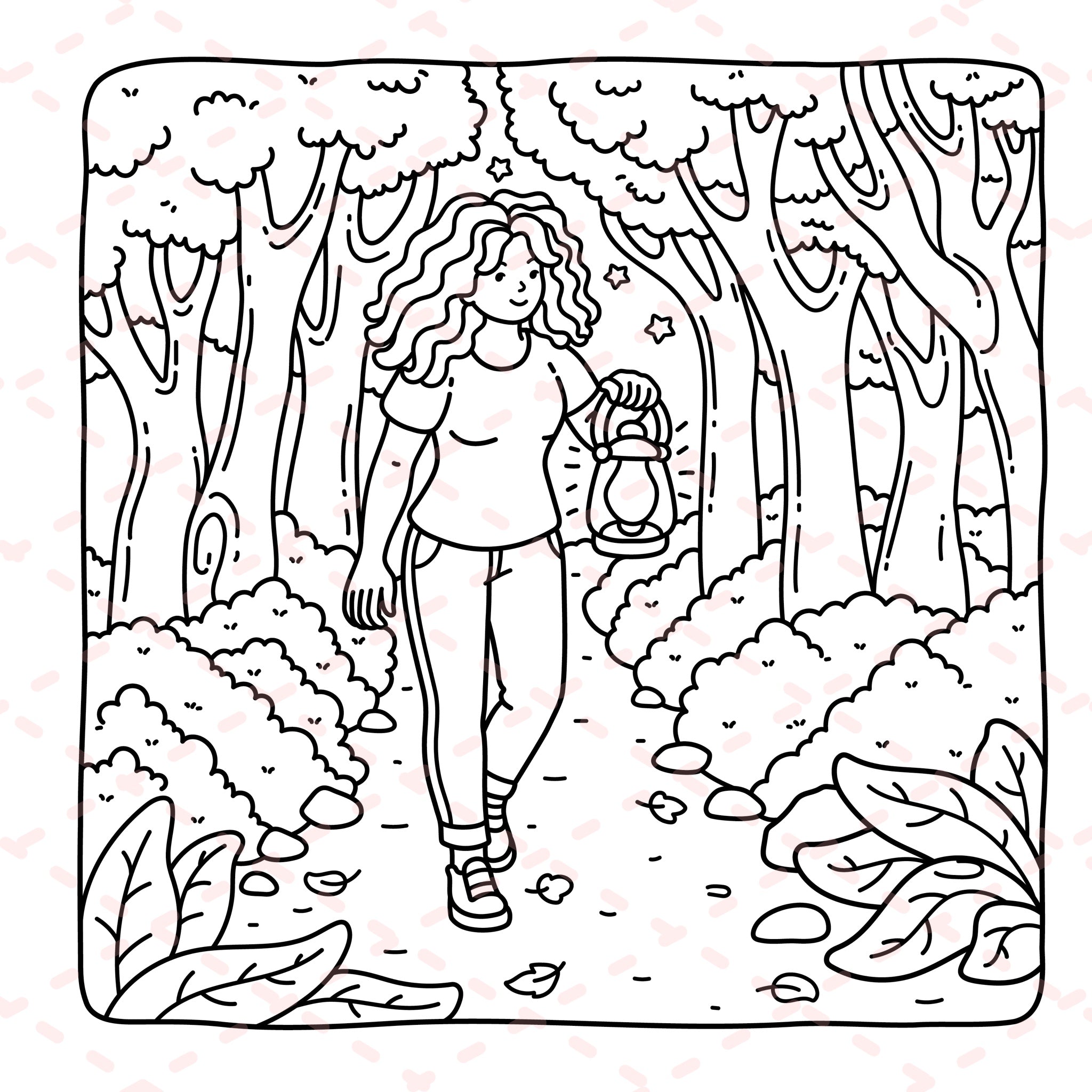Her Inner Power Colouring Book | 41 Colouring Pages with 5 Additional 350gsm Cardstock Images