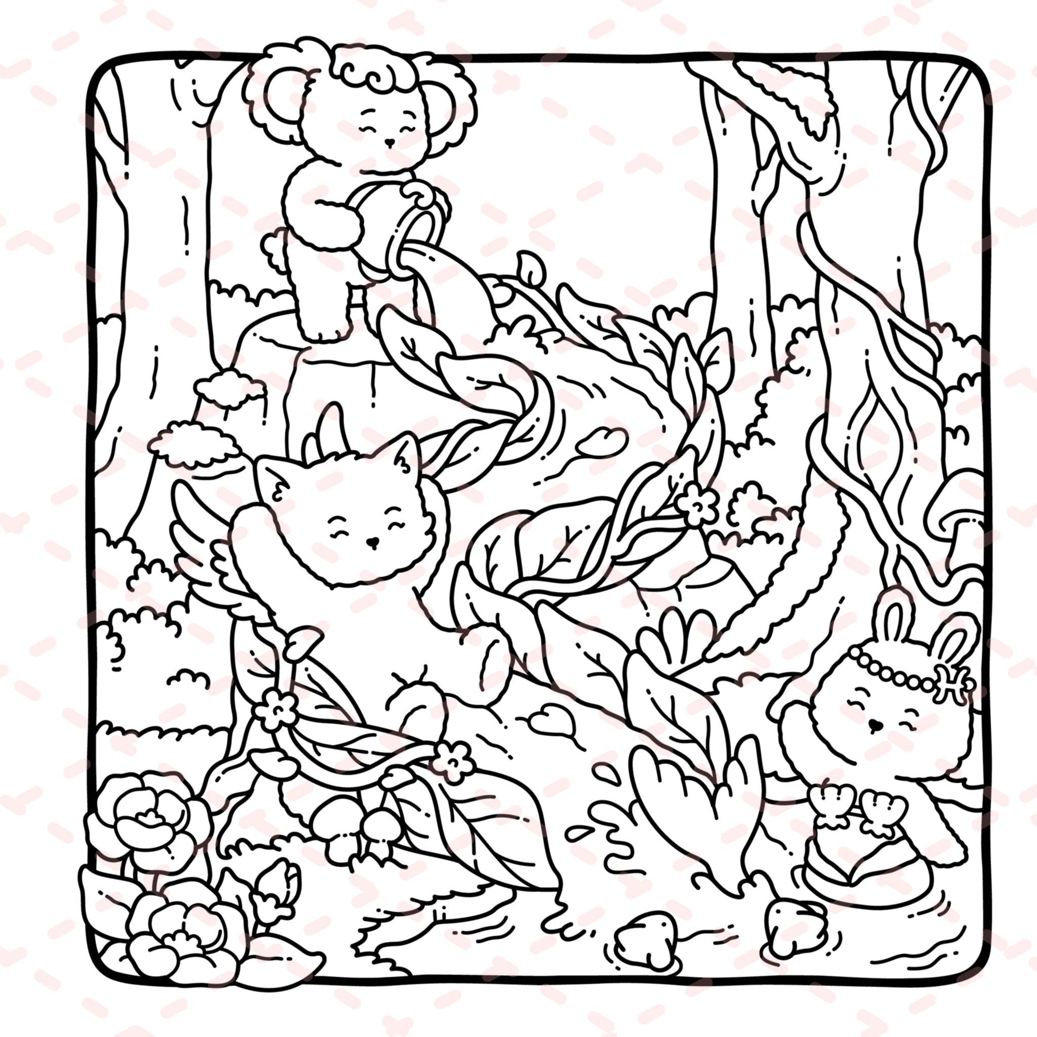 Fuzzy Zodiac Colouring Book | 40 Colouring Pages with 5 Additional 350gsm Cardstock Images