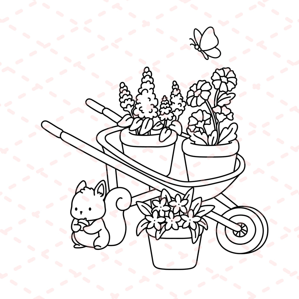 Cottage Treasures Bold Colouring Book | 50 Colouring Pages with 5 Additional 350gsm Cardstock Images