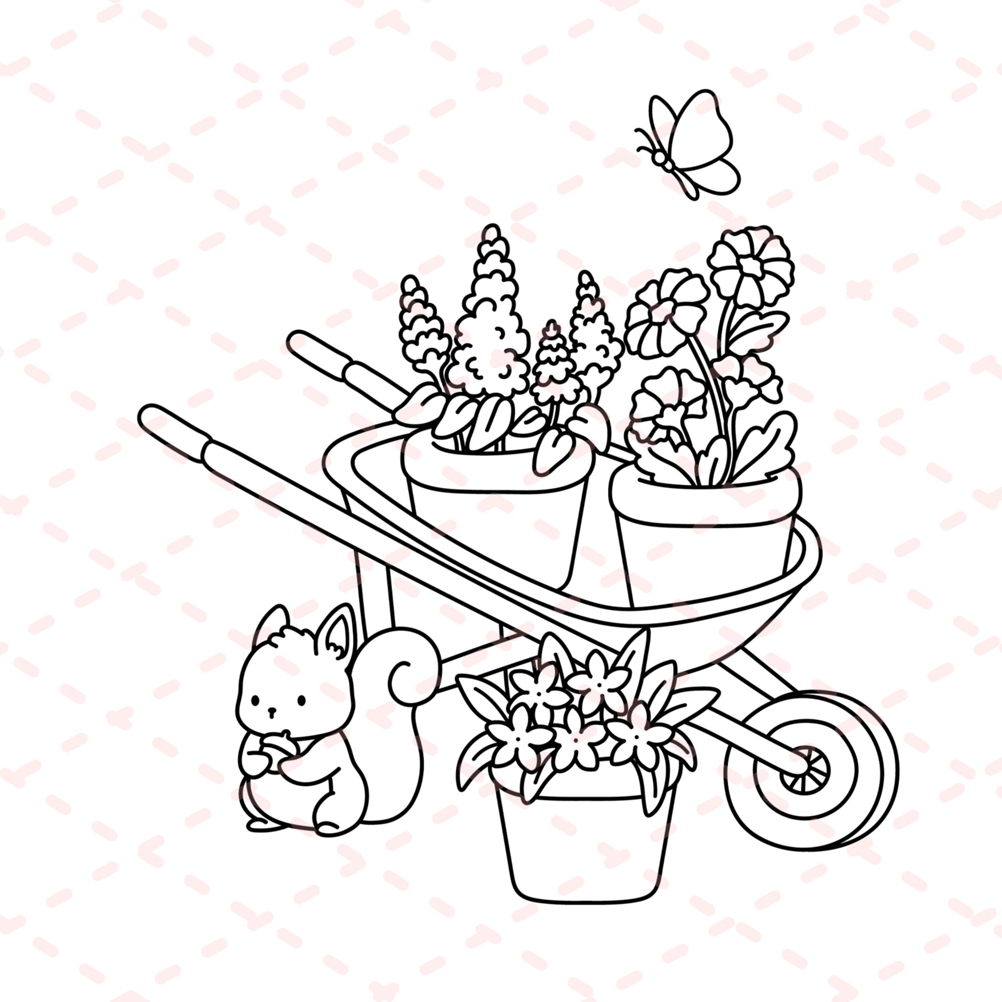 Cottage Treasures Bold Colouring Book | 50 Colouring Pages with 5 Additional 350gsm Cardstock Images