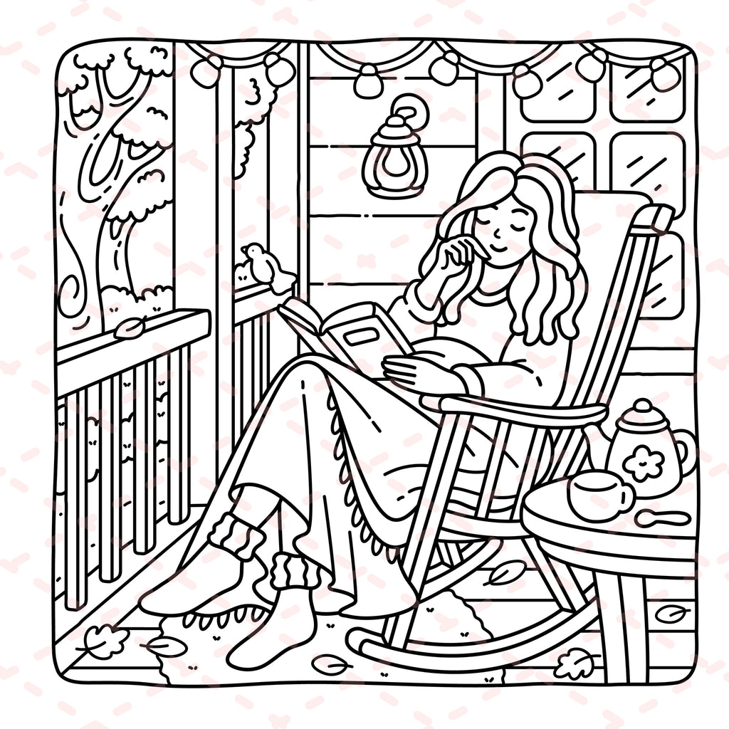 Her Inner Power Colouring Book | 41 Colouring Pages with 5 Additional 350gsm Cardstock Images