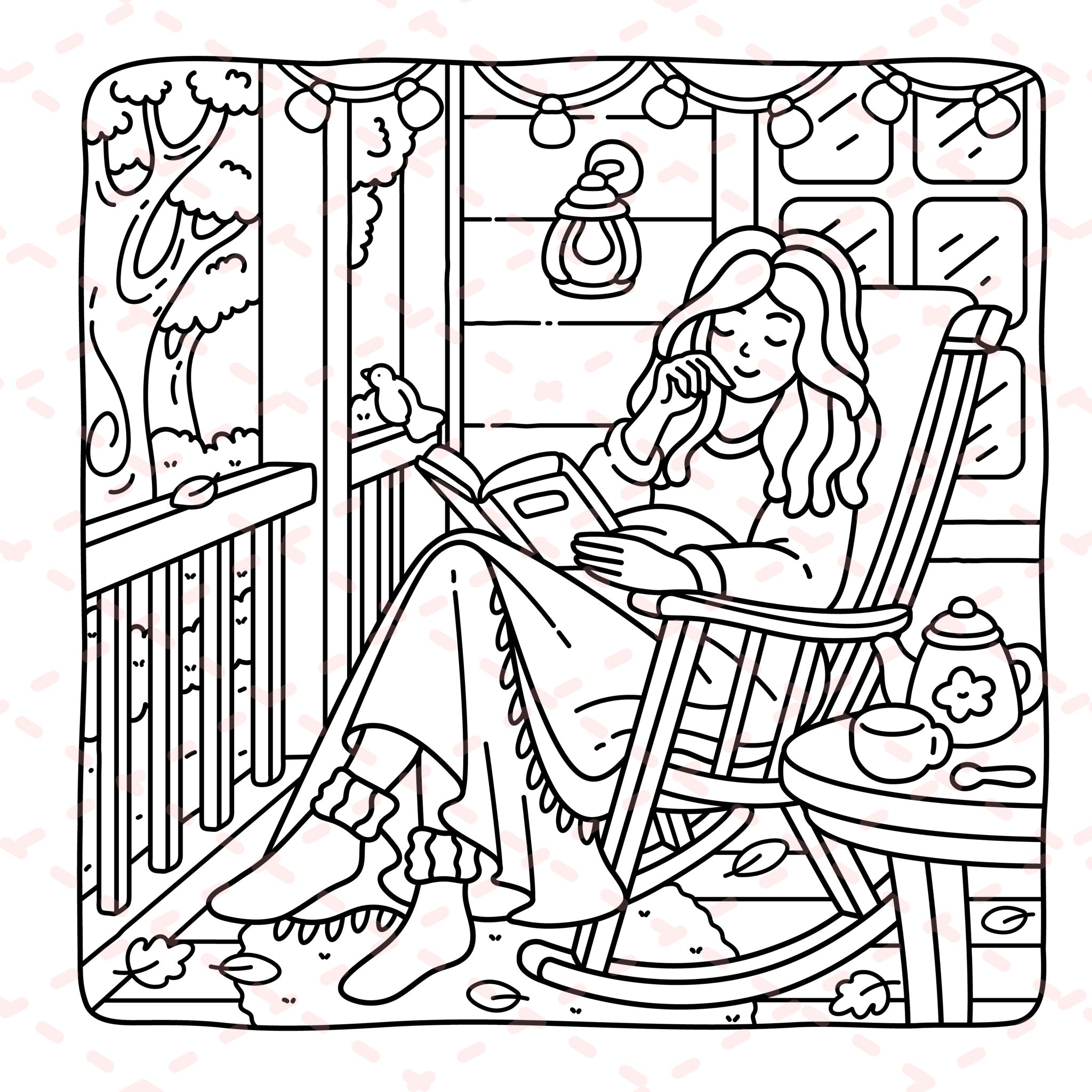 Her Inner Power Colouring Book | 41 Colouring Pages with 5 Additional 350gsm Cardstock Images