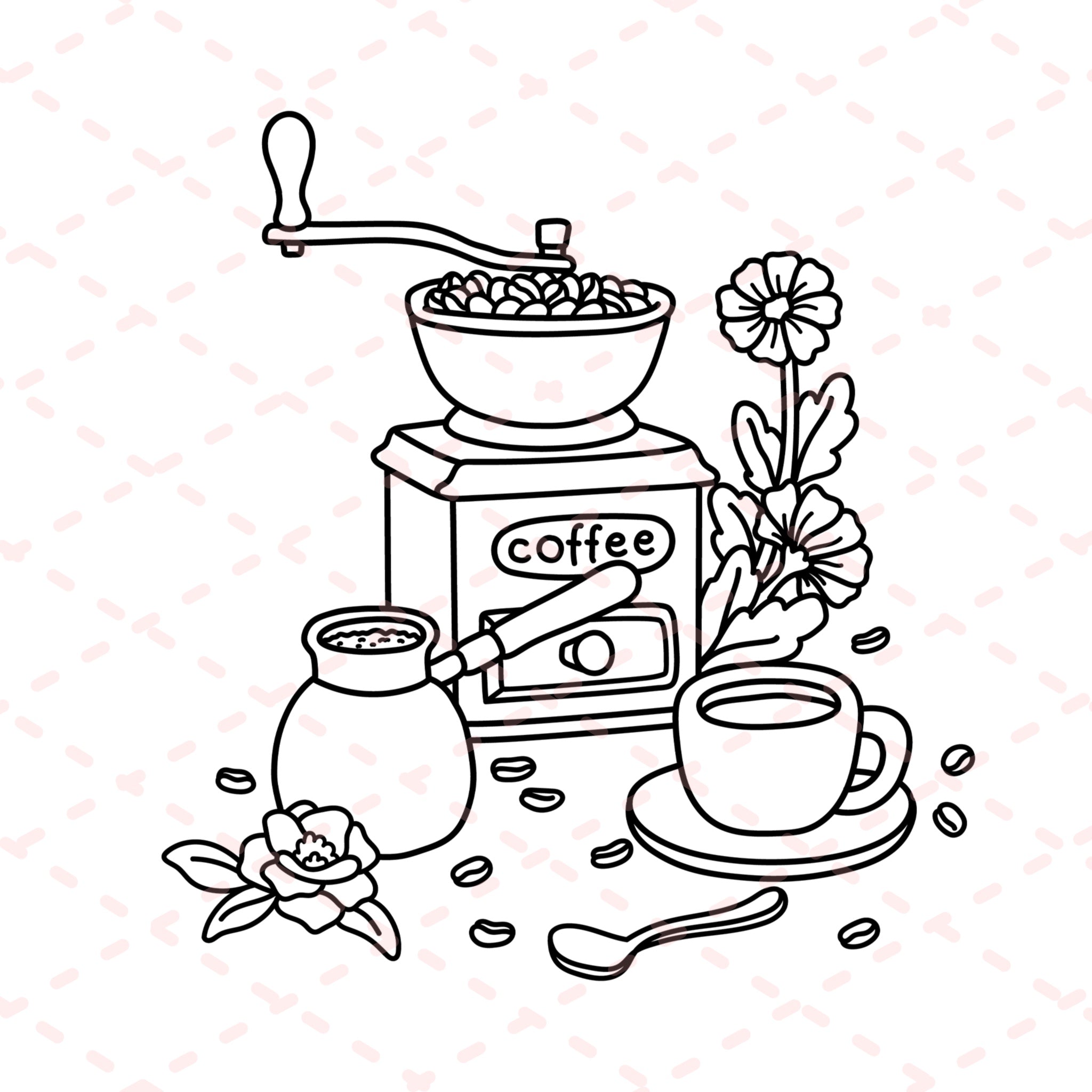 Cottage Treasures Bold Colouring Book | 50 Colouring Pages with 5 Additional 350gsm Cardstock Images