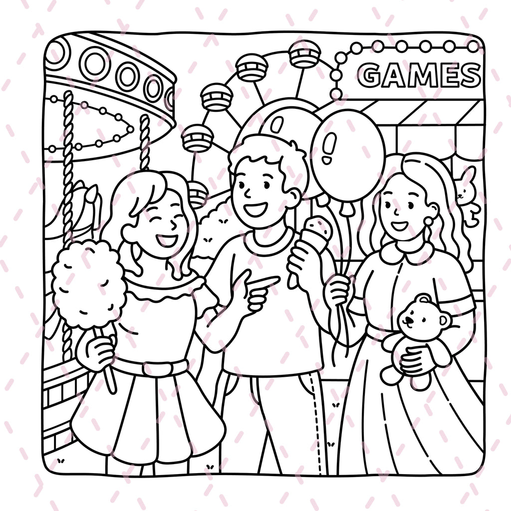 Life Before the Internet Colouring Book | 43 Colouring Pages with 5 Additional 350gsm Cardstock Images