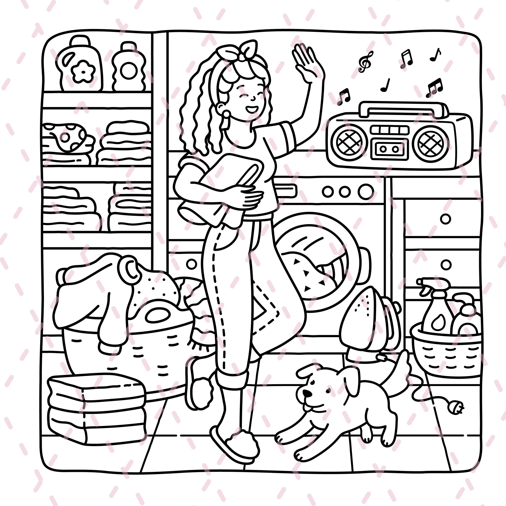 Life Before the Internet Colouring Book | 43 Colouring Pages with 5 Additional 350gsm Cardstock Images
