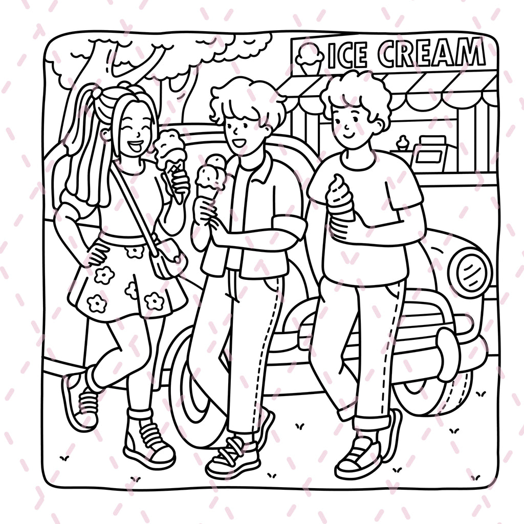 Life Before the Internet Colouring Book | 43 Colouring Pages with 5 Additional 350gsm Cardstock Images