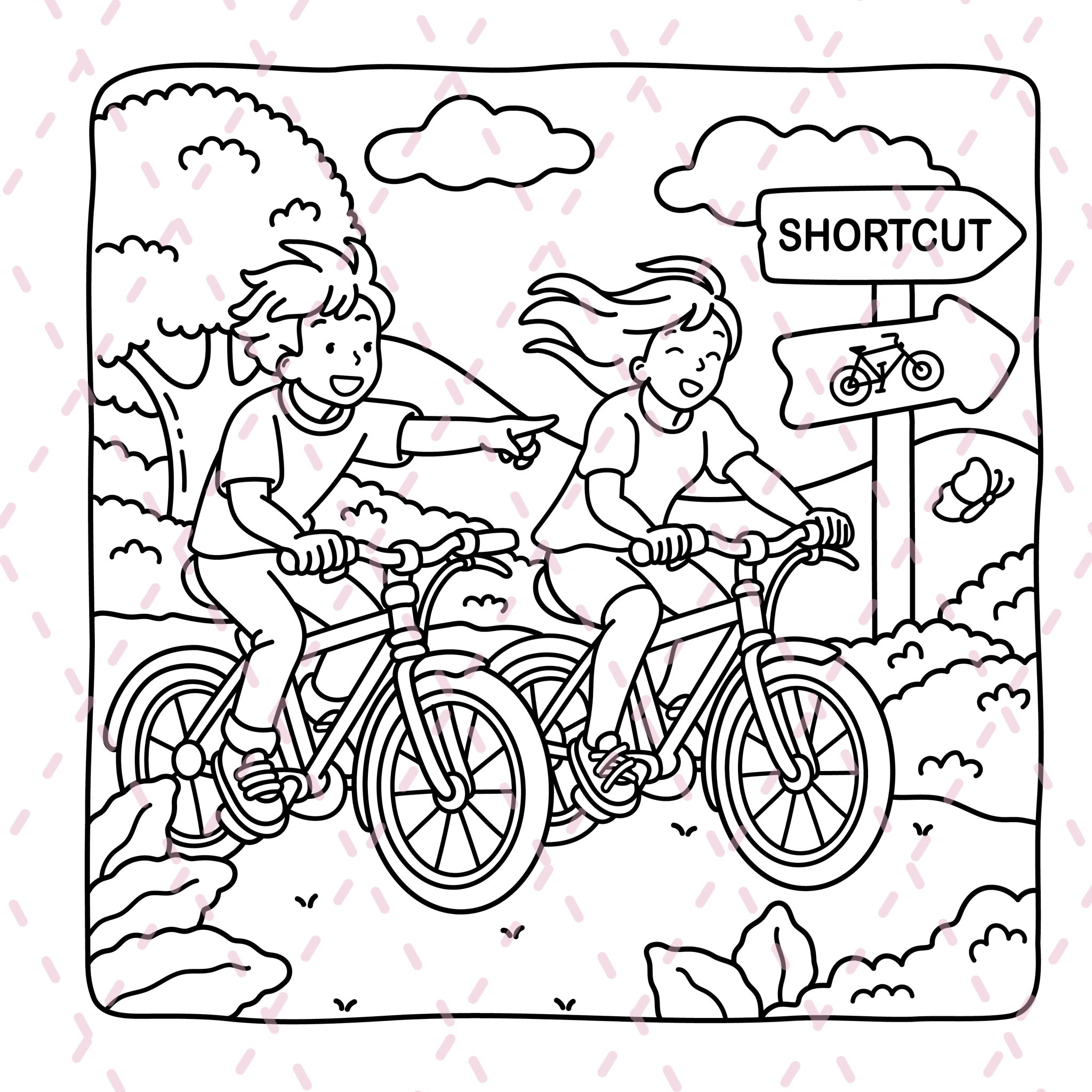 Life Before the Internet Colouring Book | 43 Colouring Pages with 5 Additional 350gsm Cardstock Images