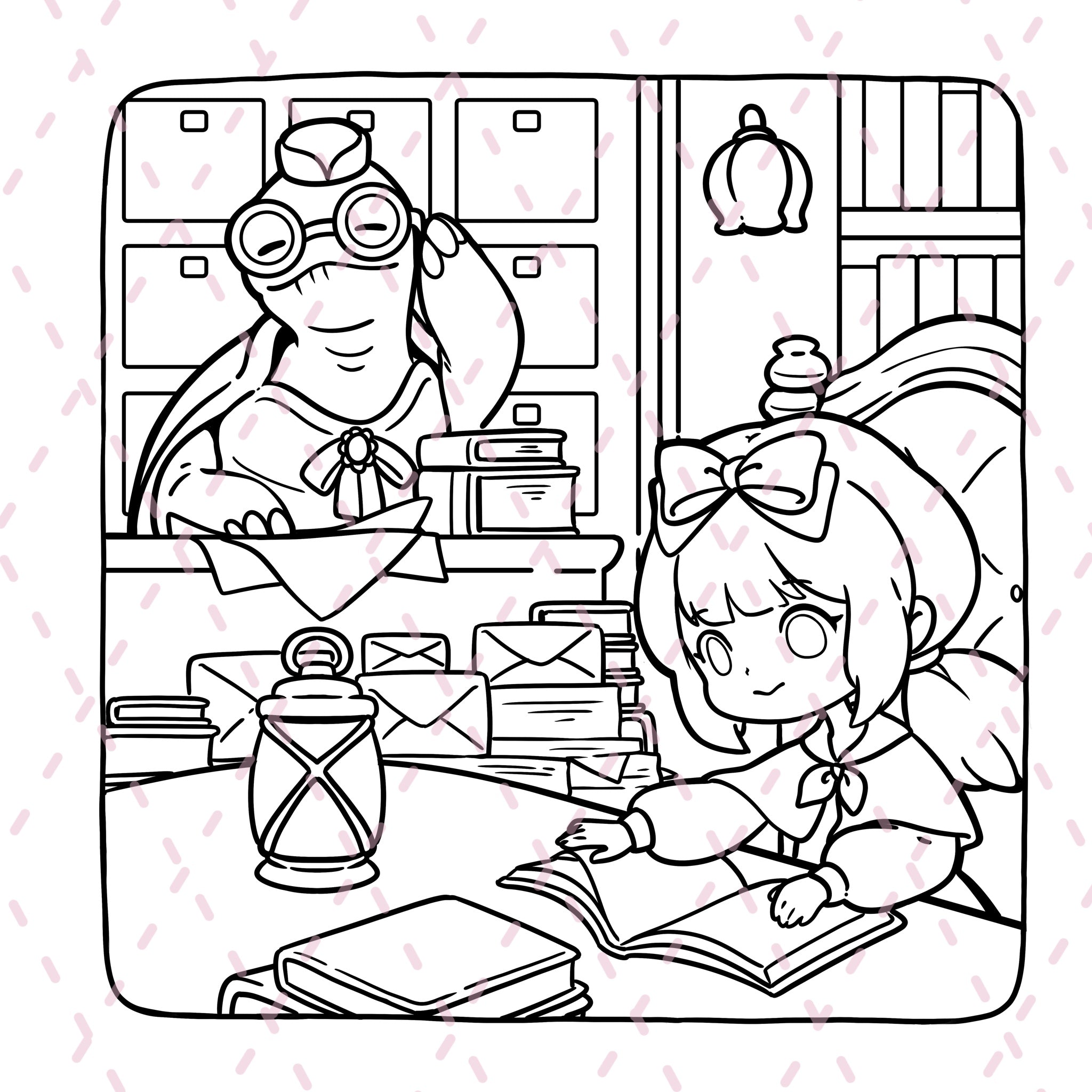Little Wish Journey Colouring Book | 38 Colouring Pages with 5 Additional 350gsm Cardstock Images