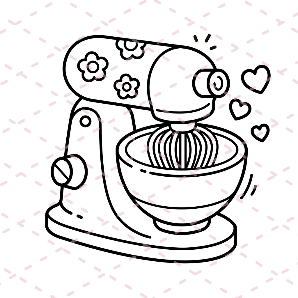 Luna's Bakery Colouring Book | 46 Colouring Pages with 5 Additional 350gsm Cardstock Images