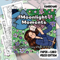 Midnight Moments Colouring Book | 37 Colouring Pages with 5 Additional 350gsm Cardstock Images