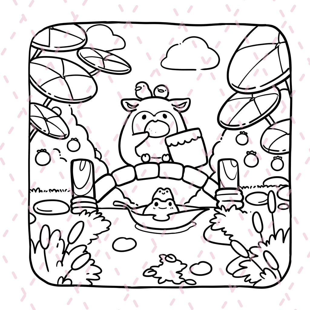 Secret Garden Colouring Book | 40 Colouring Pages with 5 Additional 350gsm Cardstock Images