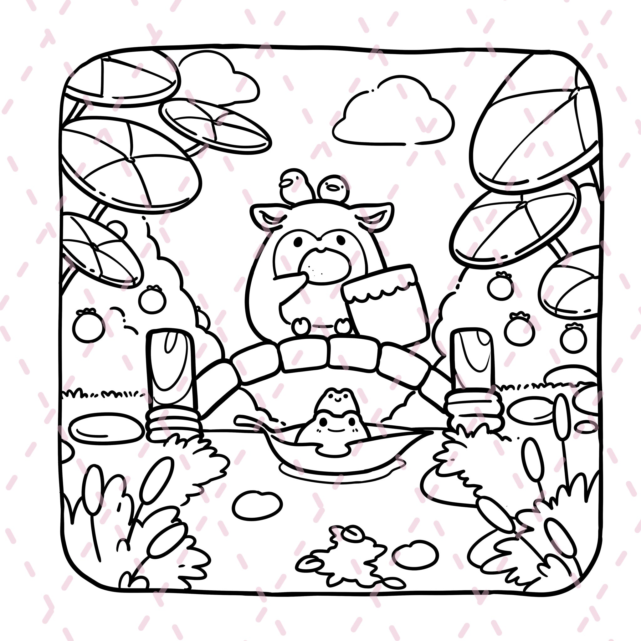 Secret Garden Colouring Book | 40 Colouring Pages with 5 Additional 350gsm Cardstock Images