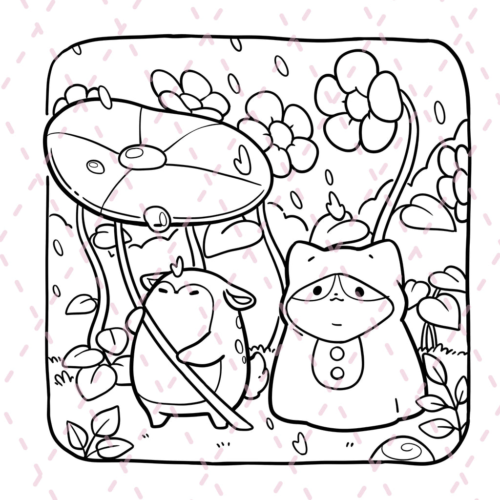 Secret Garden Colouring Book | 40 Colouring Pages with 5 Additional 350gsm Cardstock Images