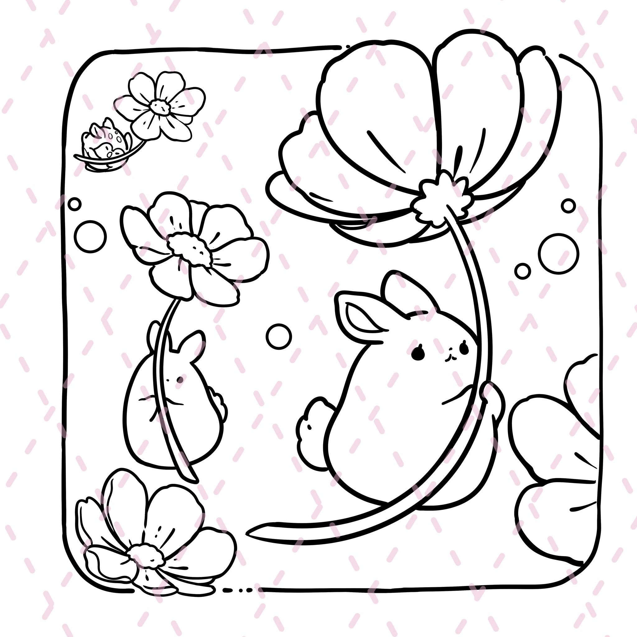 Secret Garden Colouring Book | 40 Colouring Pages with 5 Additional 350gsm Cardstock Images