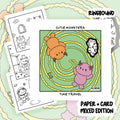 Cutie Monsters Time Travel Colouring Book | 20 Colouring Pages with 4 Additional 350gsm Cardstock Images