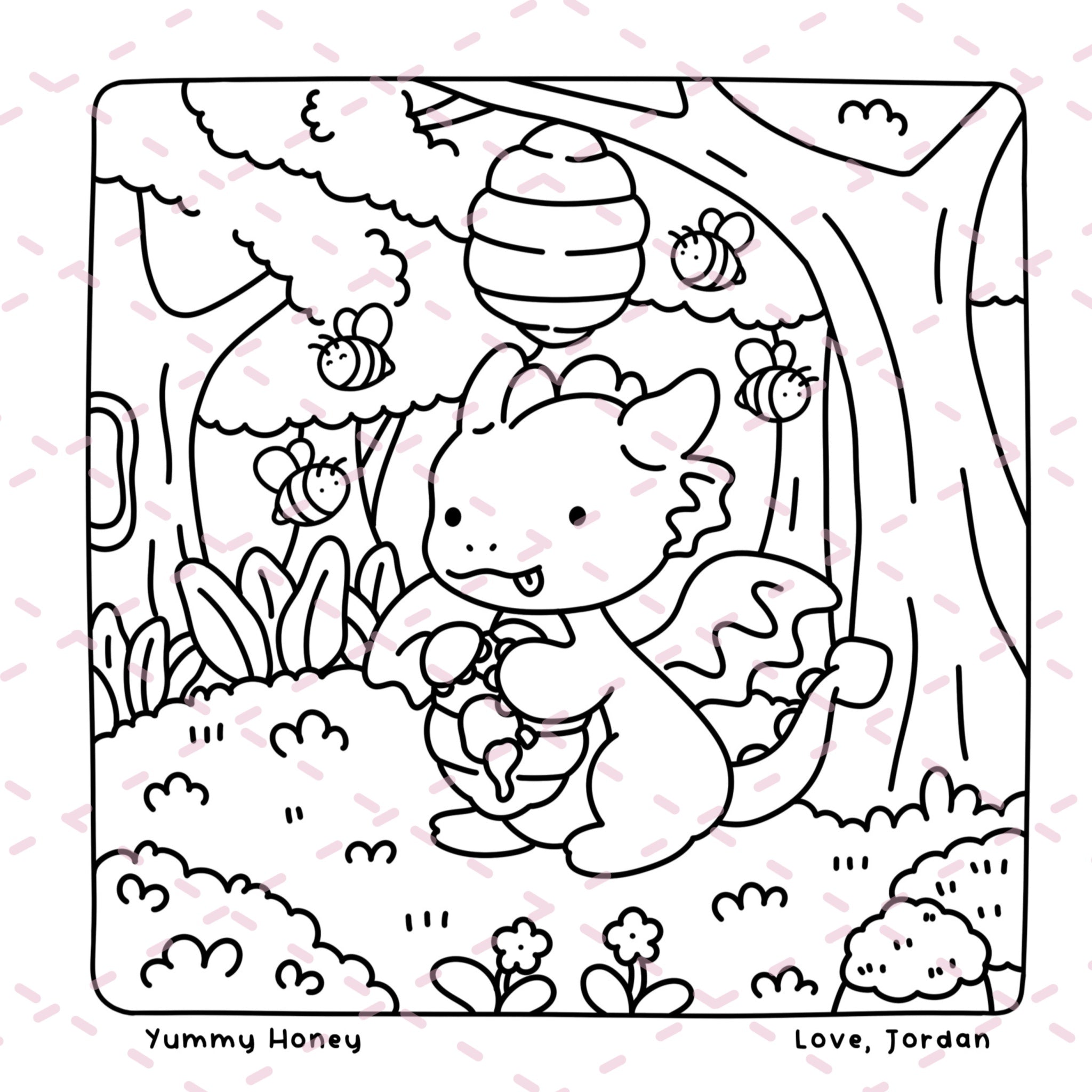 Spend the Day with Dragon Colouring Book | 40 Colouring Pages with 5 Additional 350gsm Cardstock Images