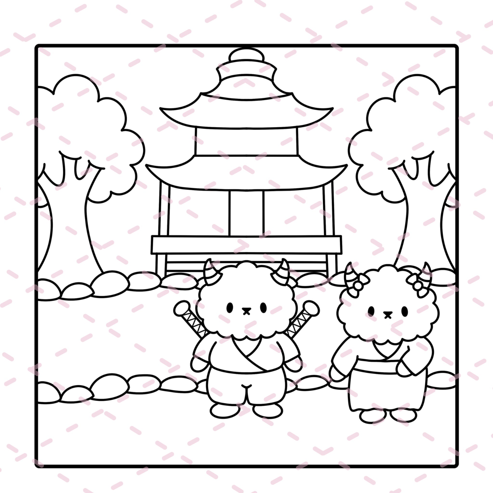 Cutie Monsters Time Travel Colouring Book | 20 Colouring Pages with 4 Additional 350gsm Cardstock Images
