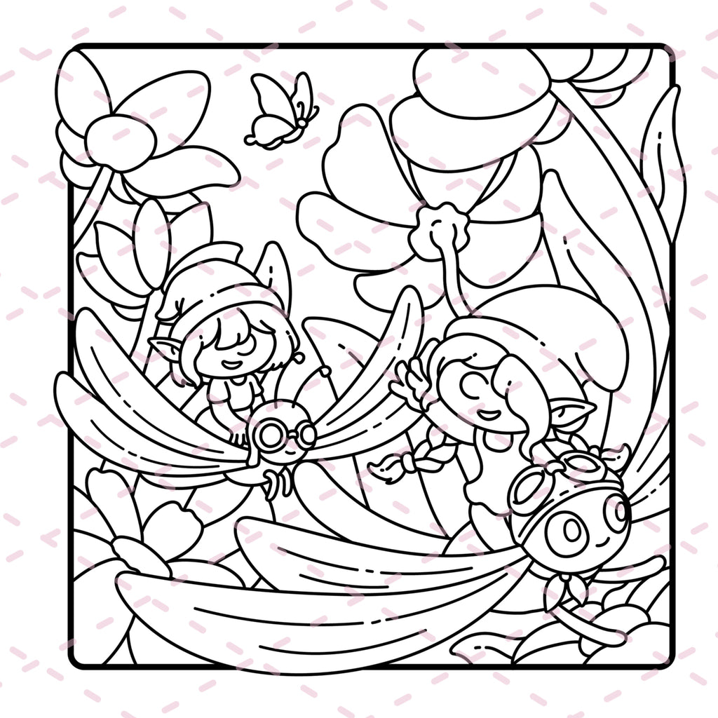 Best of Cozy Gnomes Colouring Book | 20 Pages | 350gsm Cardstock