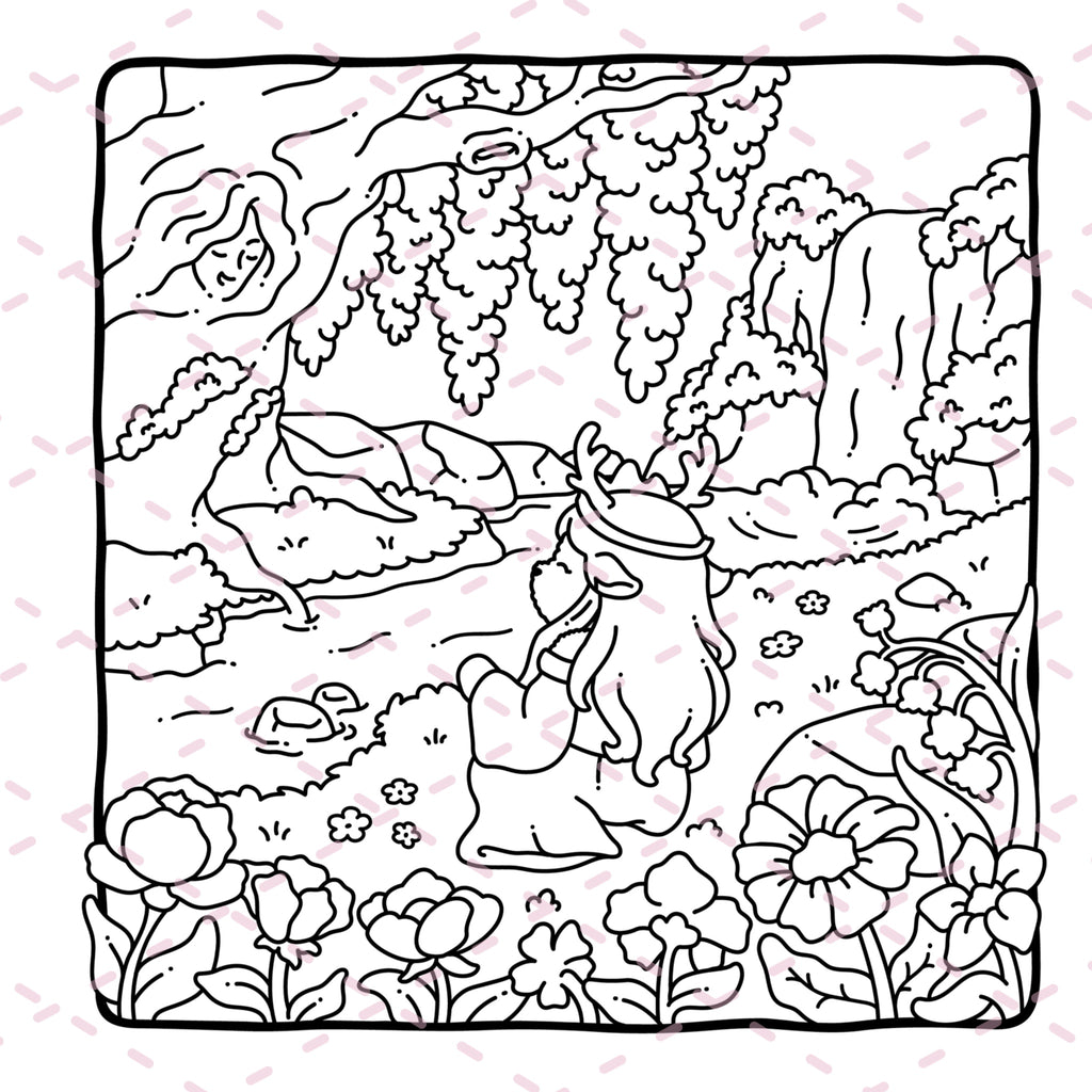 Fairy Buddies Colouring Book | 40 Colouring Pages with 5 Additional 350gsm Cardstock Images