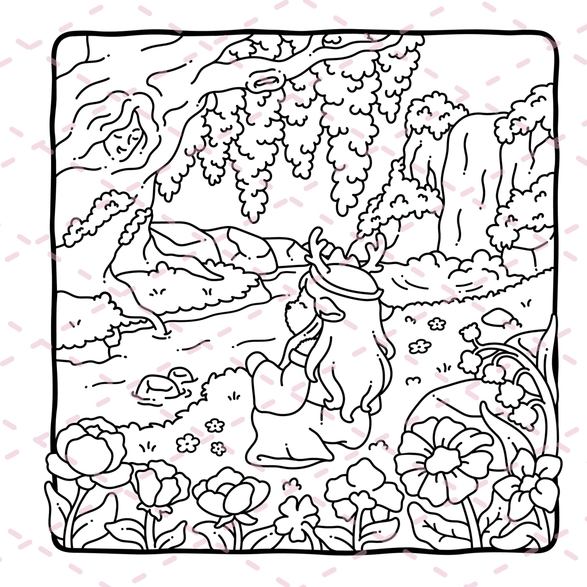 Fairy Buddies Colouring Book | 40 Colouring Pages with 5 Additional 350gsm Cardstock Images