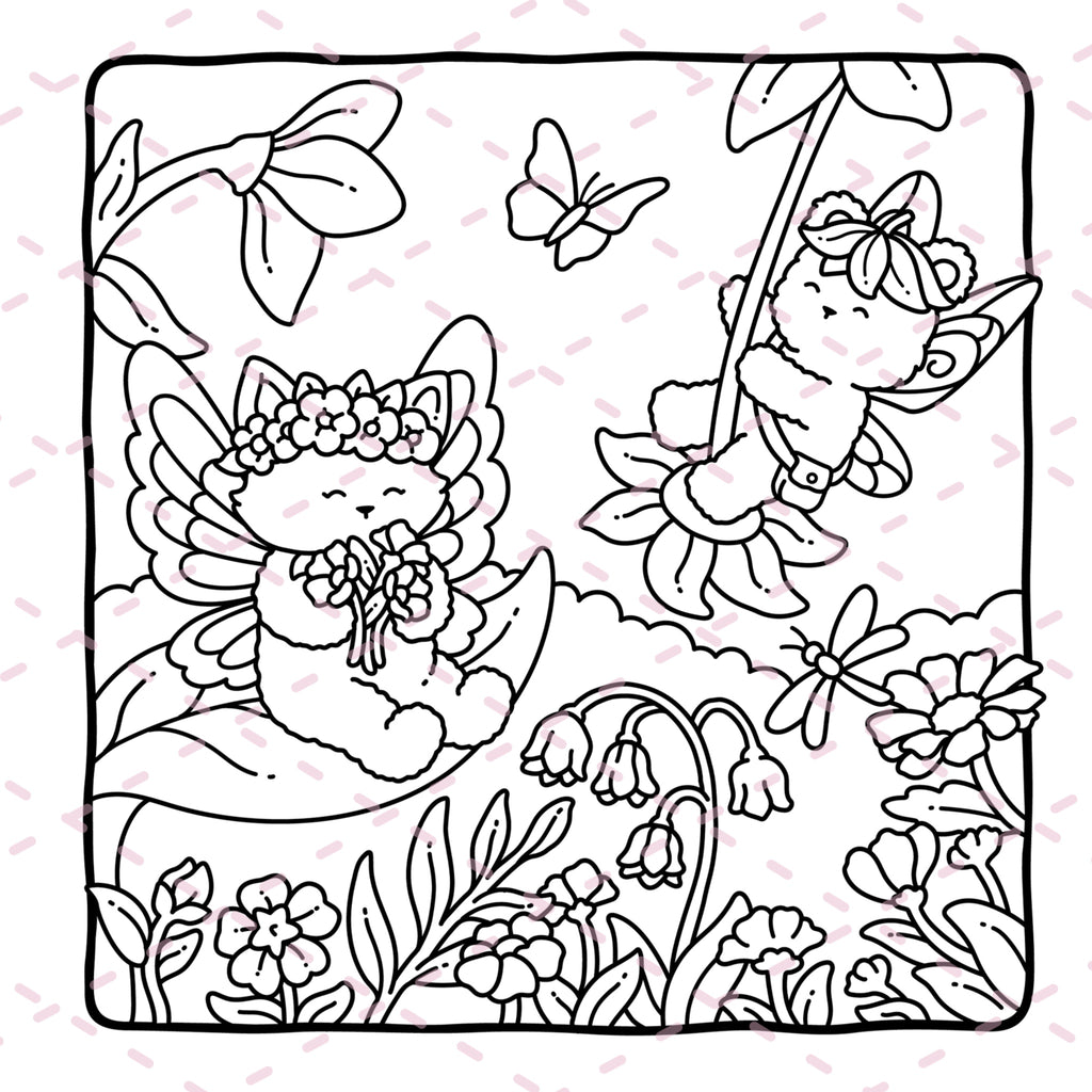 Best of Fairy Buddies Summer Colouring Book | 20 Pages | 350gsm Cardstock