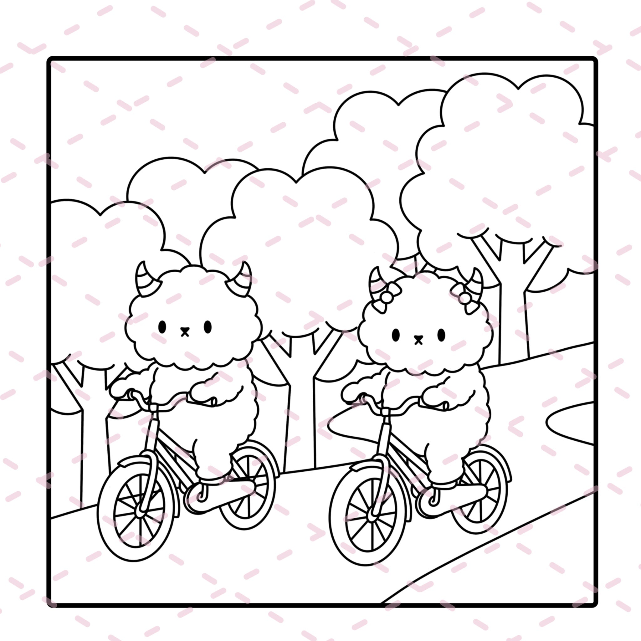 Cutie Monsters Volume One Colouring Book | 20 Colouring Pages with 4 Additional 350gsm Cardstock Images