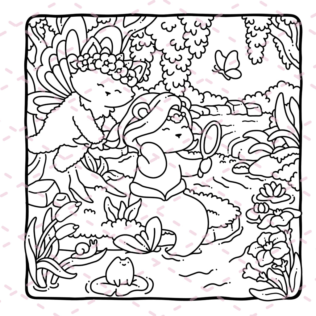 Best of Fairy Buddies Colouring Book | 20 Pages | 350gsm Cardstock