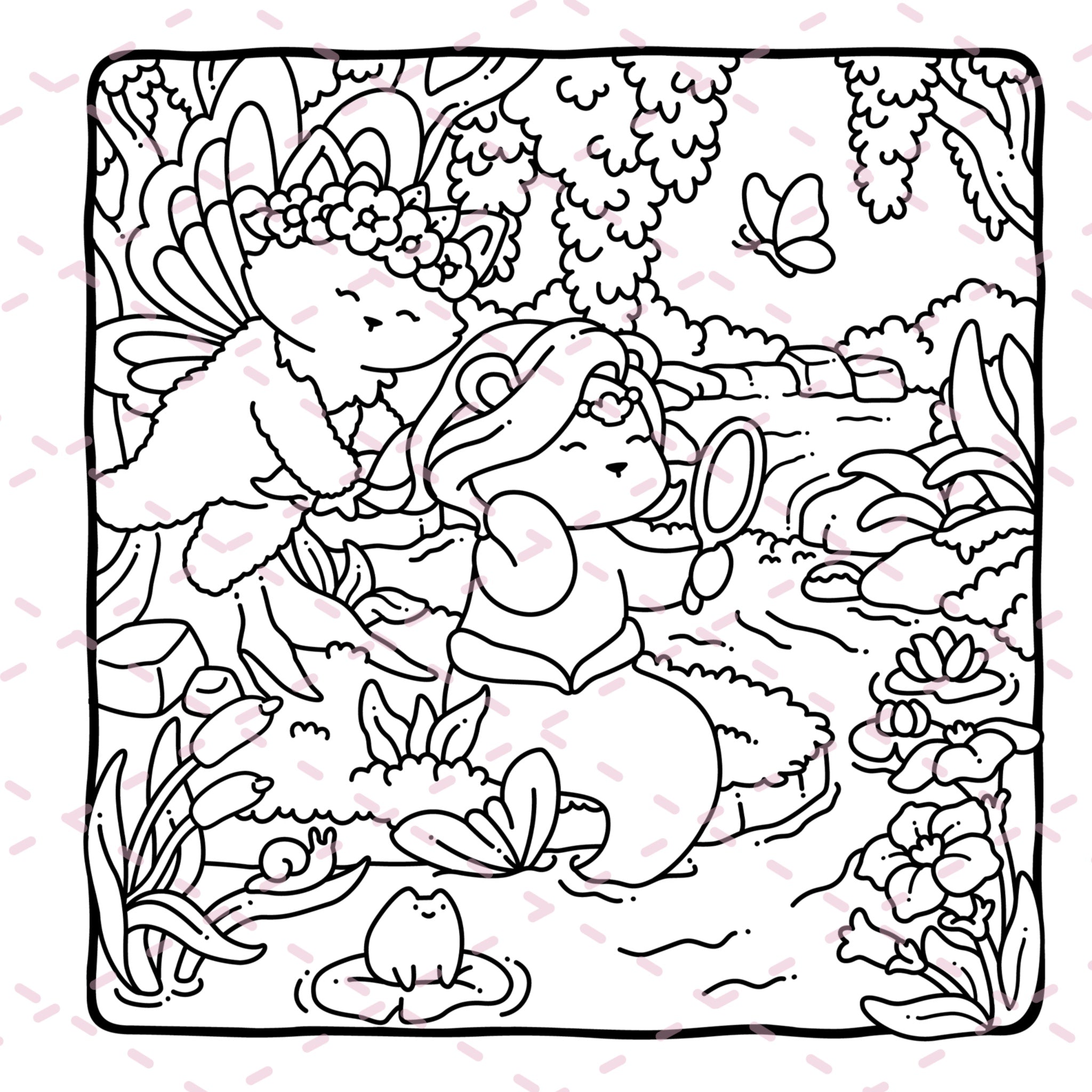 Best of Fairy Buddies Colouring Book | 20 Pages | 350gsm Cardstock