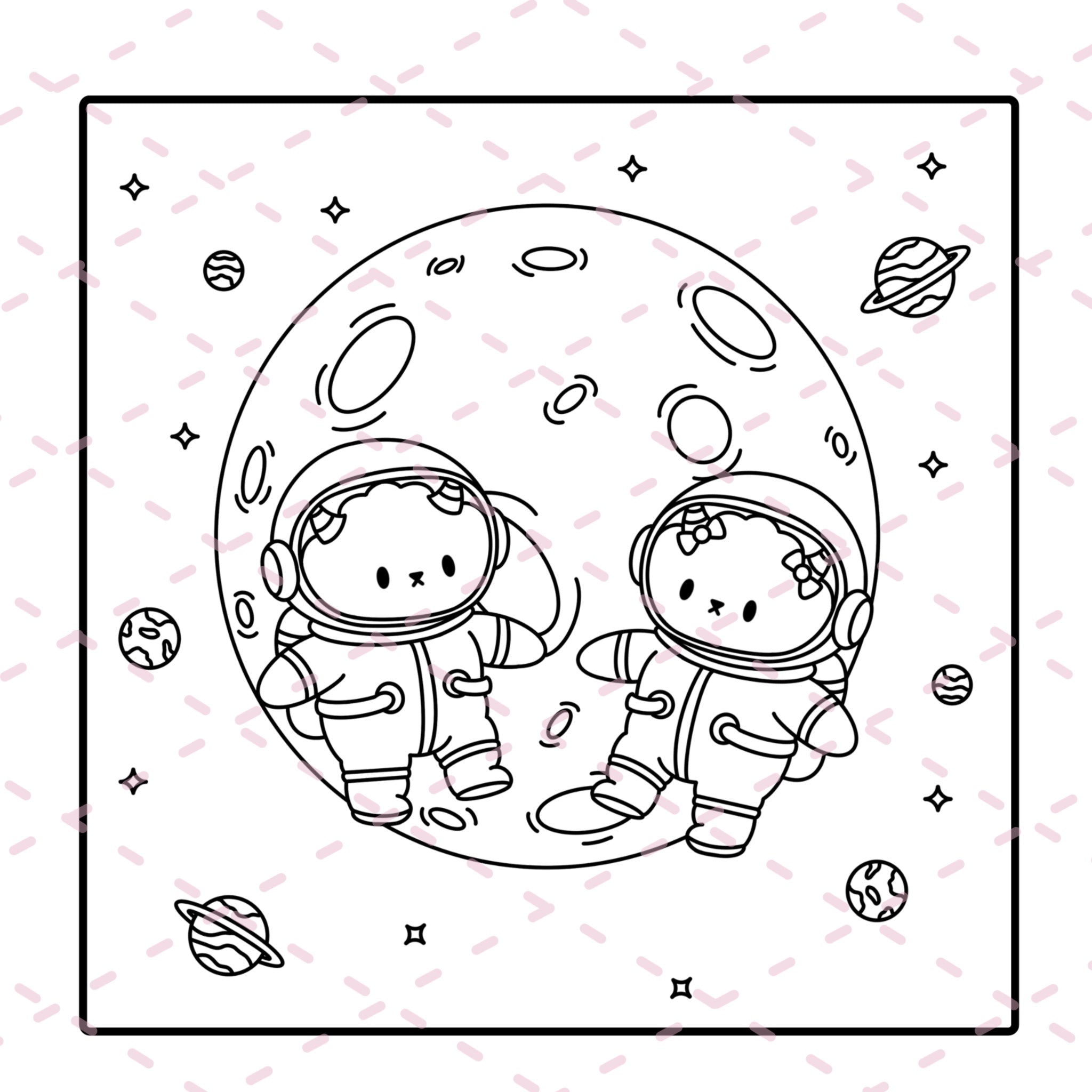 Cutie Monsters Volume One Colouring Book | 20 Colouring Pages with 4 Additional 350gsm Cardstock Images