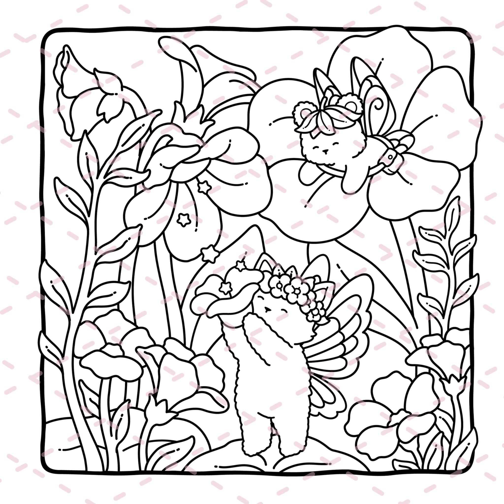 Best of Fairy Buddies Summer Colouring Book | 20 Pages | 350gsm Cardstock