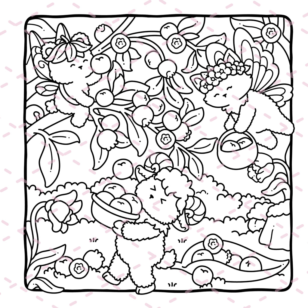 Best of Fairy Buddies Colouring Book | 20 Pages | 350gsm Cardstock
