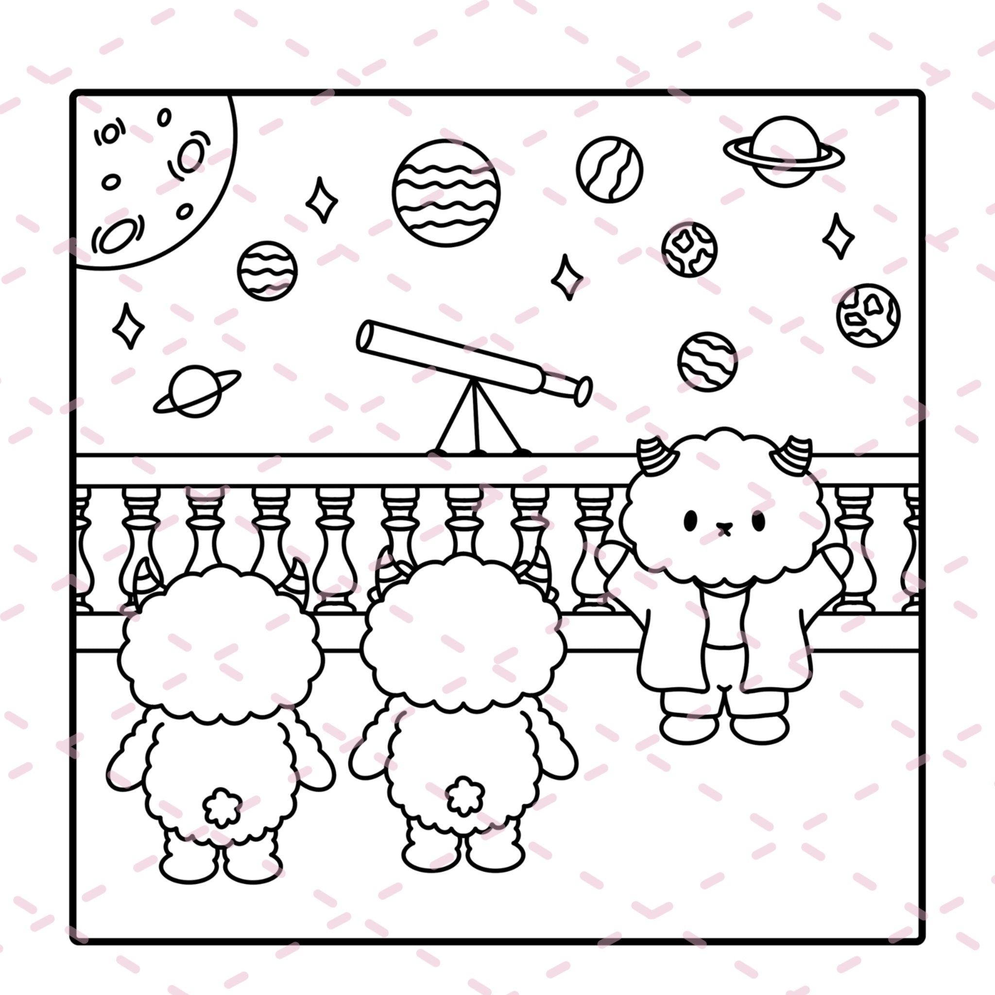 Cutie Monsters Time Travel Colouring Book | 20 Colouring Pages with 4 Additional 350gsm Cardstock Images