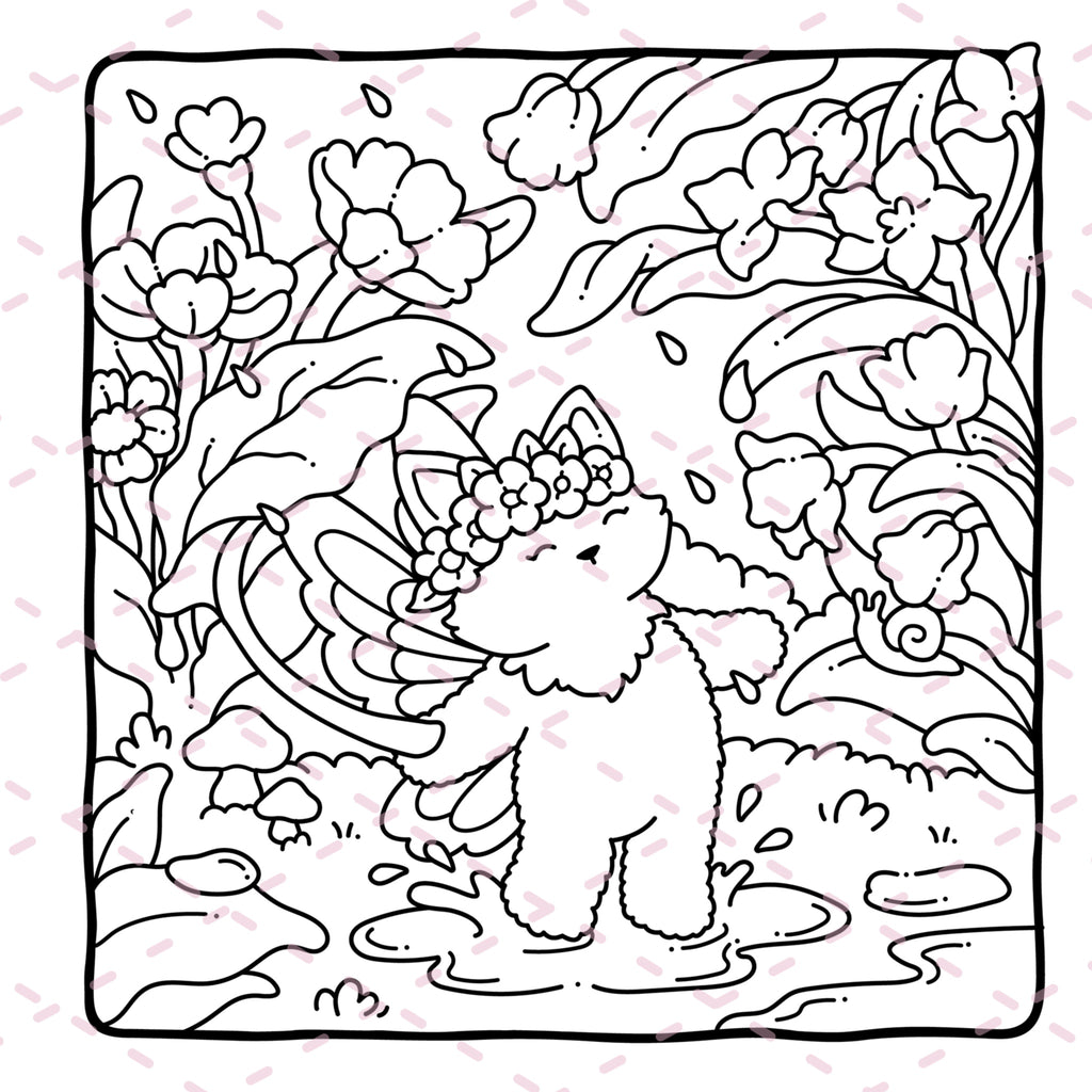 Best of Fairy Buddies Summer Colouring Book | 20 Pages | 350gsm Cardstock