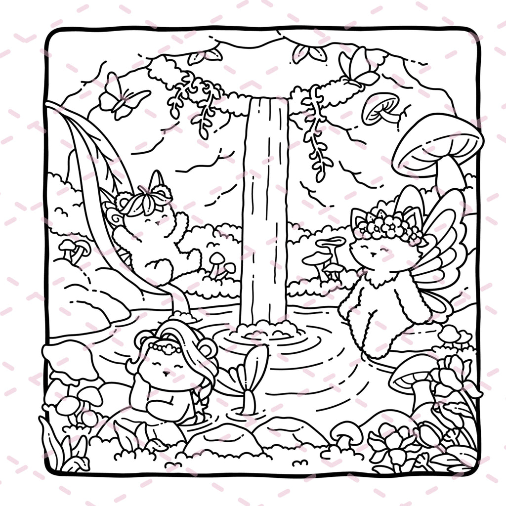 Best of Fairy Buddies Colouring Book | 20 Pages | 350gsm Cardstock
