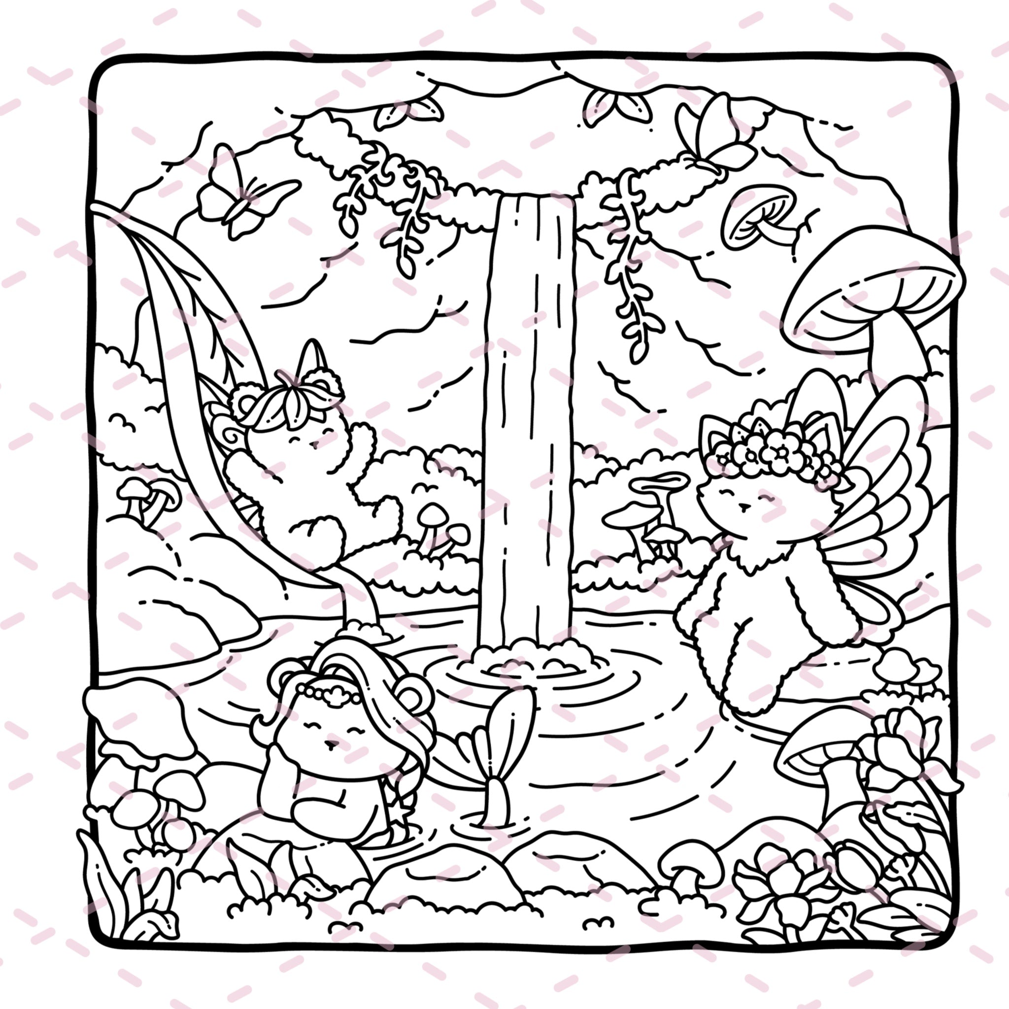 Best of Fairy Buddies Colouring Book | 20 Pages | 350gsm Cardstock