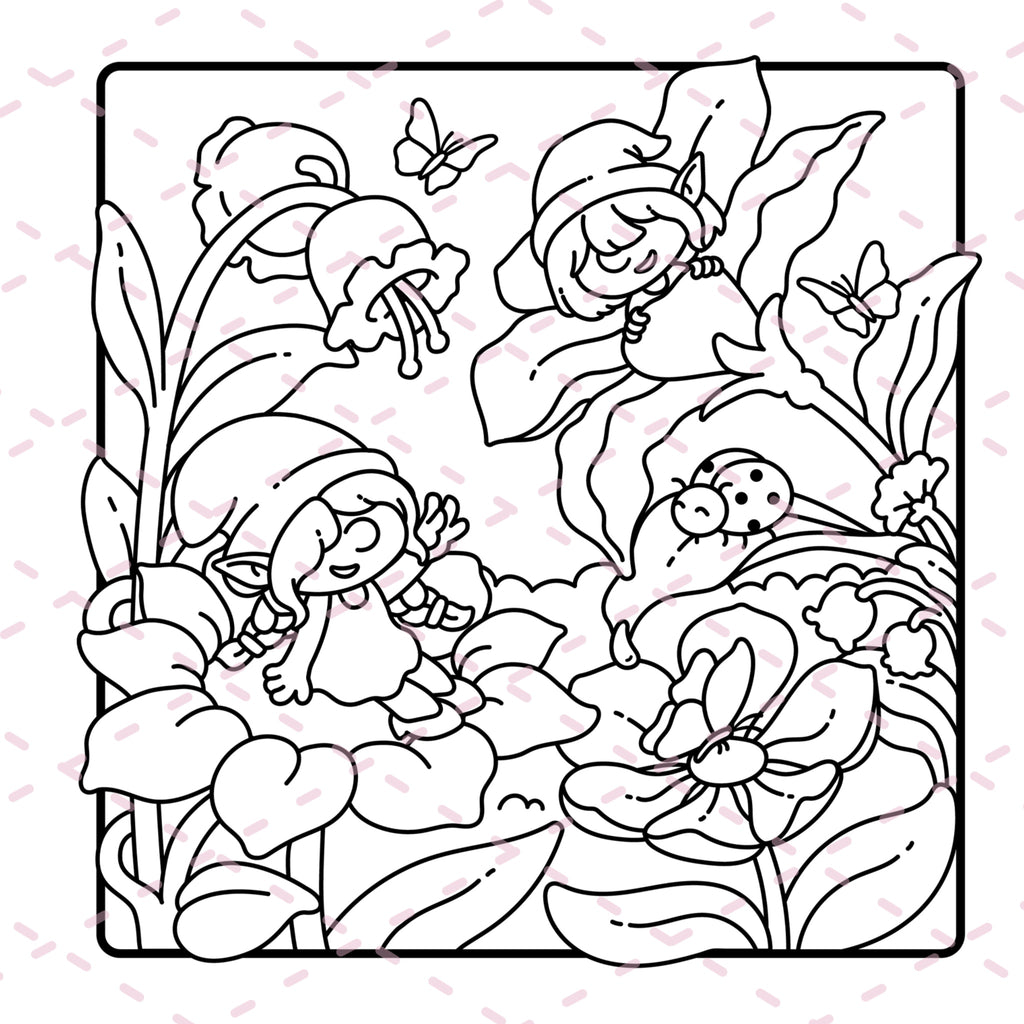 Best of Cozy Gnomes Colouring Book | 20 Pages | 350gsm Cardstock