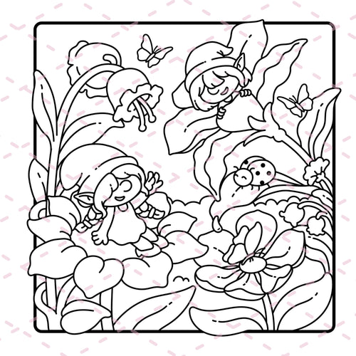 Best of Cozy Gnomes Colouring Book | 20 Pages | 350gsm Cardstock