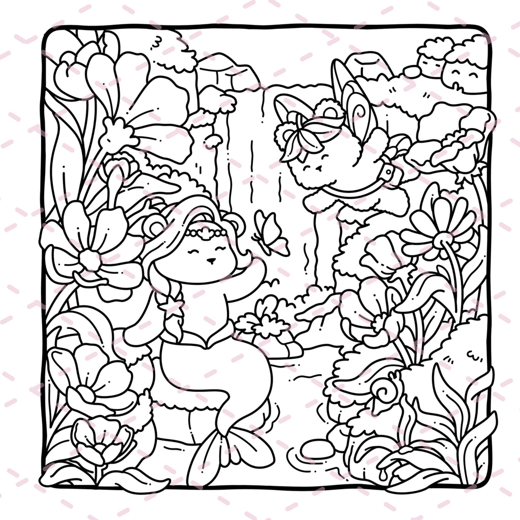 Best of Fairy Buddies Colouring Book | 20 Pages | 350gsm Cardstock